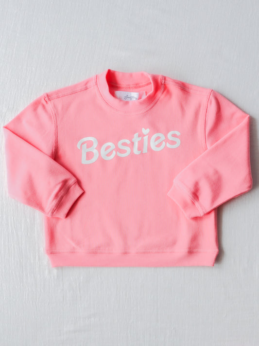 Warm Knit Sweatshirt - Besties