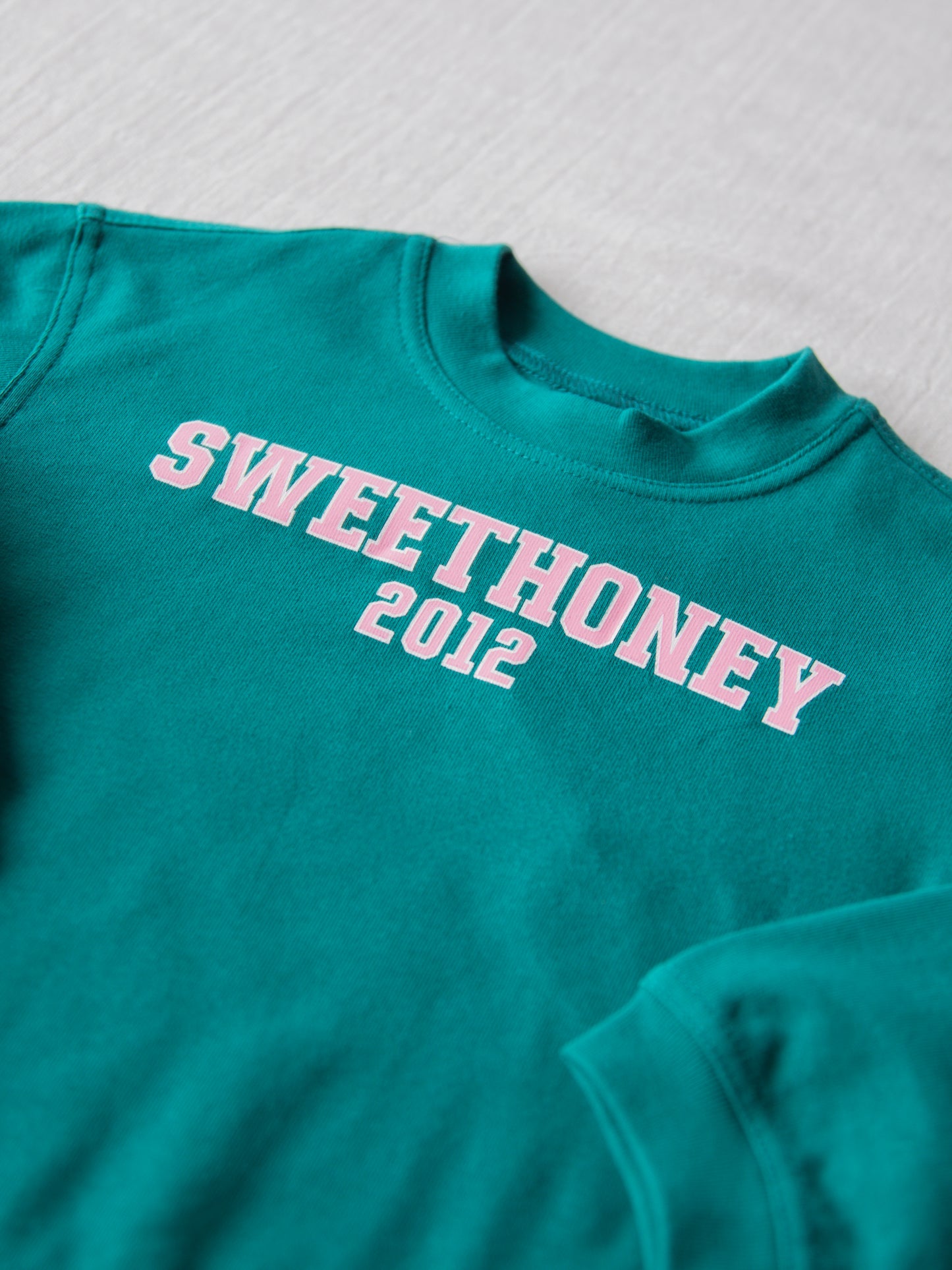 Warm Knit Sweatshirt - SweetHoney Sea Green