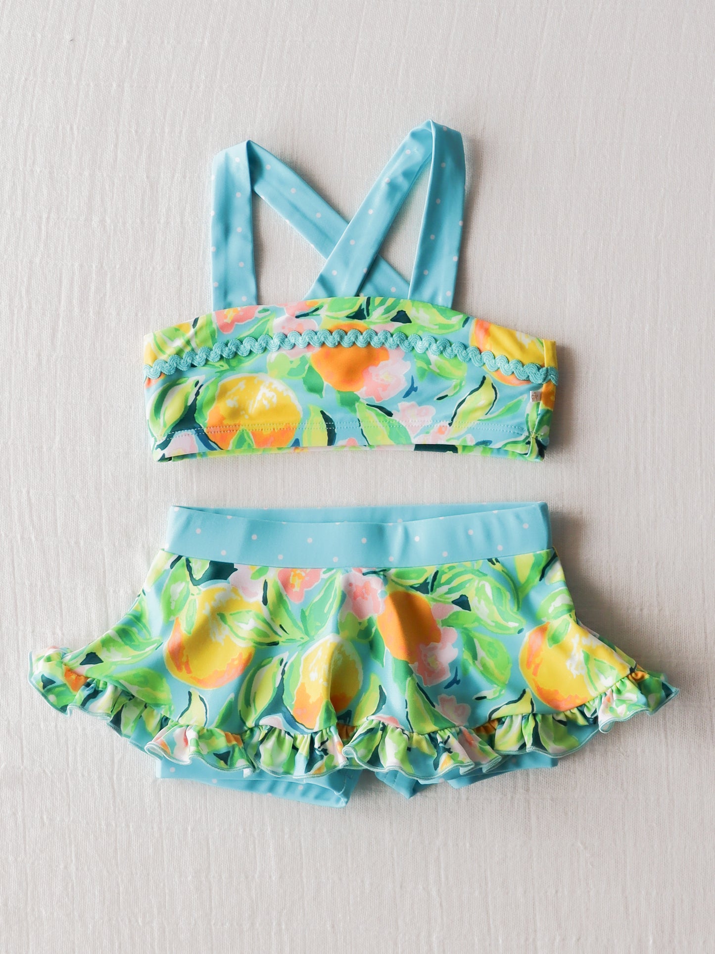 Marlow Tankini - Bright Lemon Floral