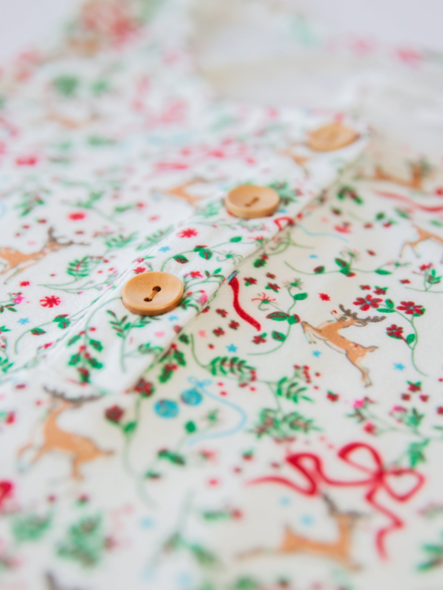 Women's Gown Pajamas - Holly Jolly Reindeer Mix