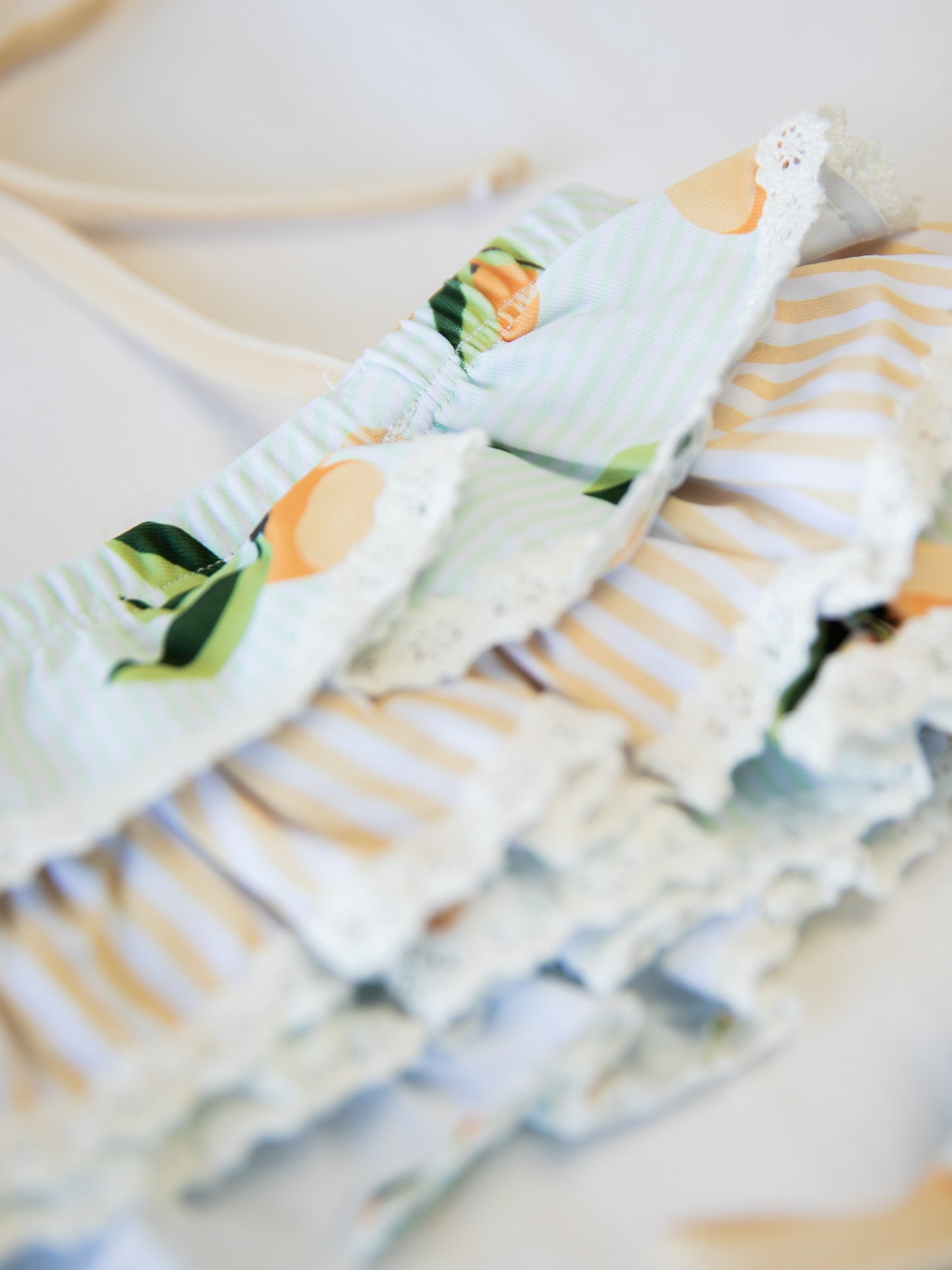 Milly Frilly - Oranges Stripe