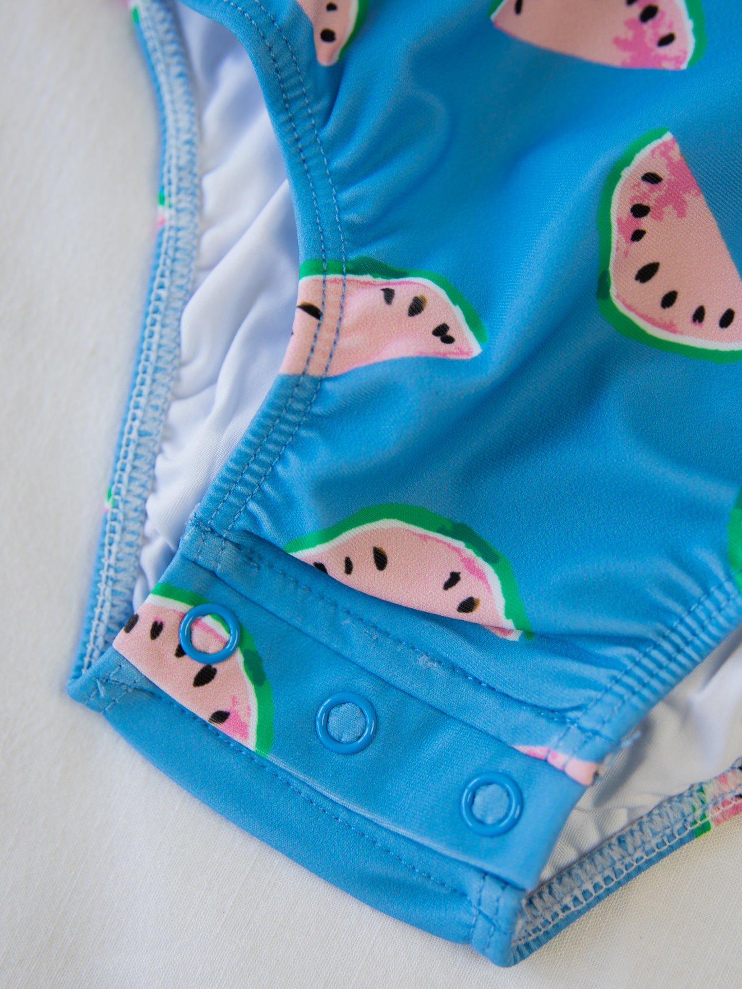 Smocked One Piece - Sweet Watermelon