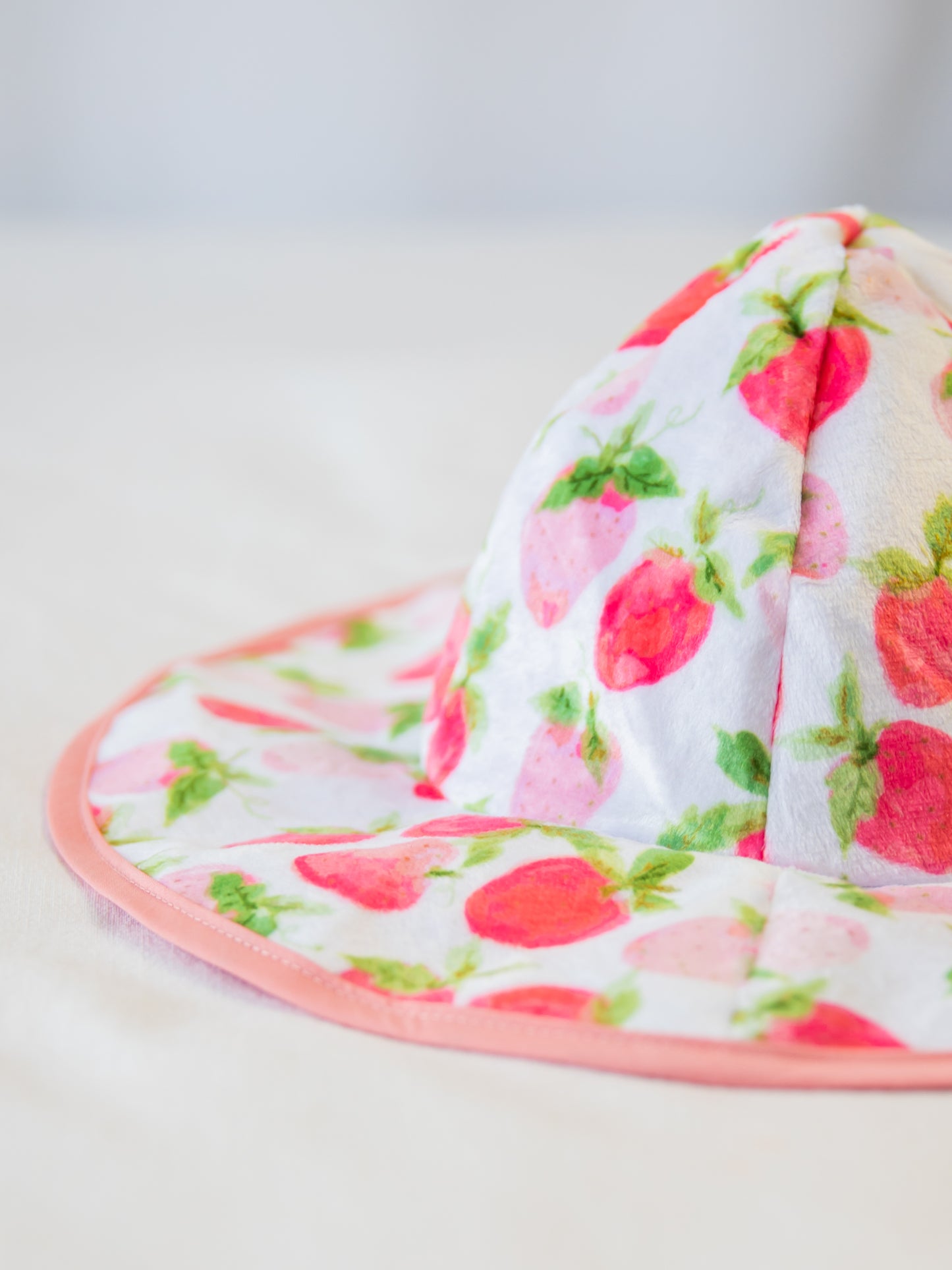 Baby Sunhat - Watercolor Strawberries