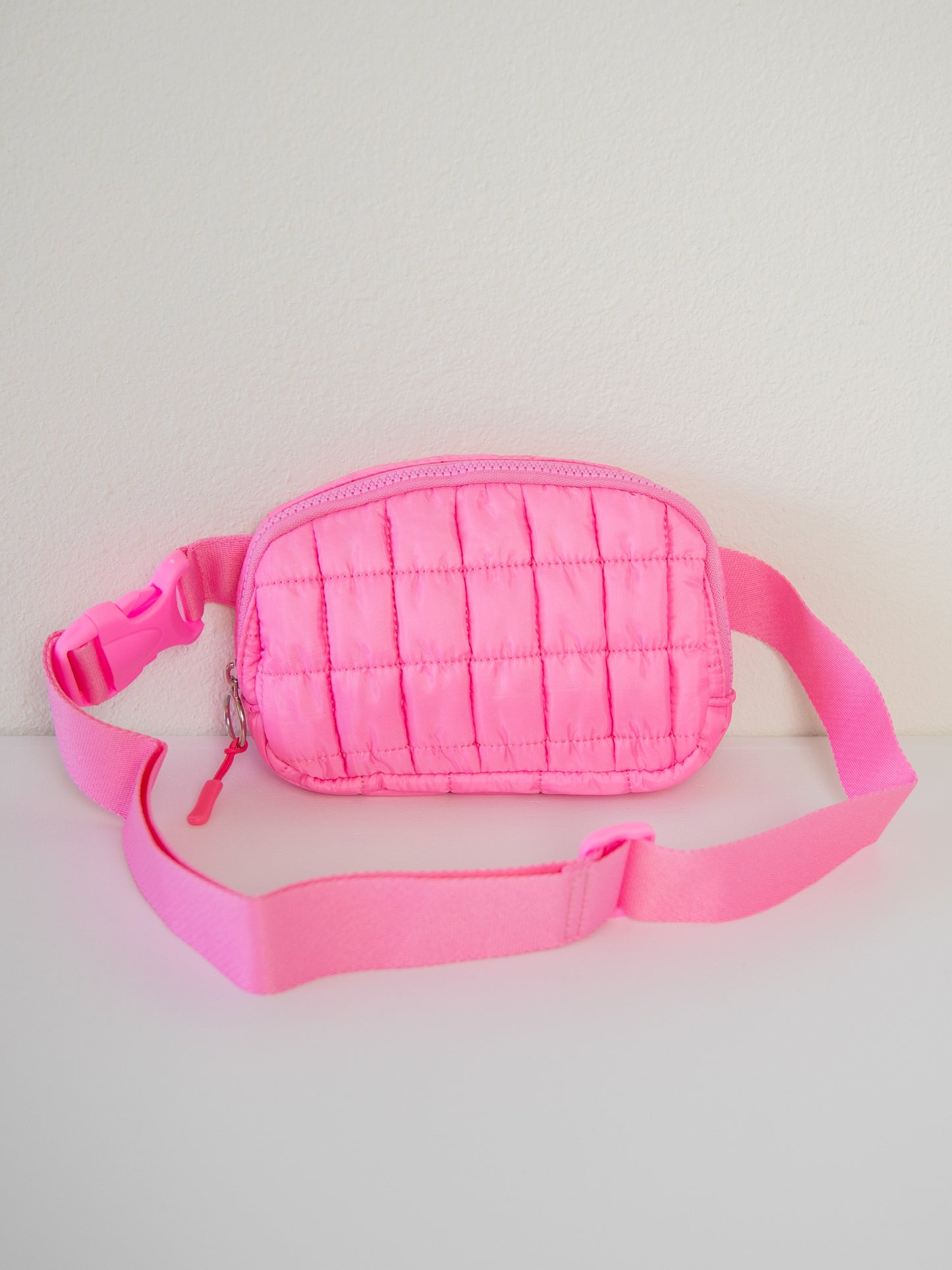 Puffer Belt Bag - Perfectly Pink