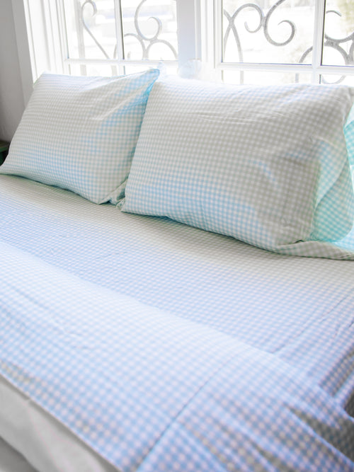 Sheet Set - Blue Gingham