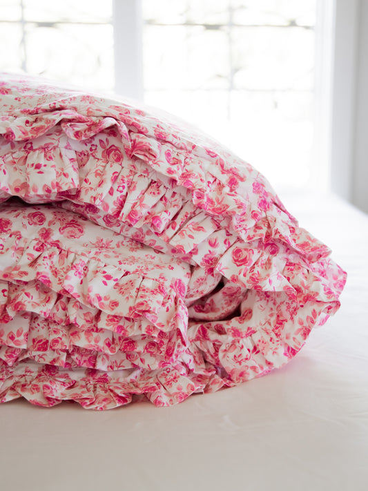 Duvet Cover + Sham(s) - Blooming Pinks