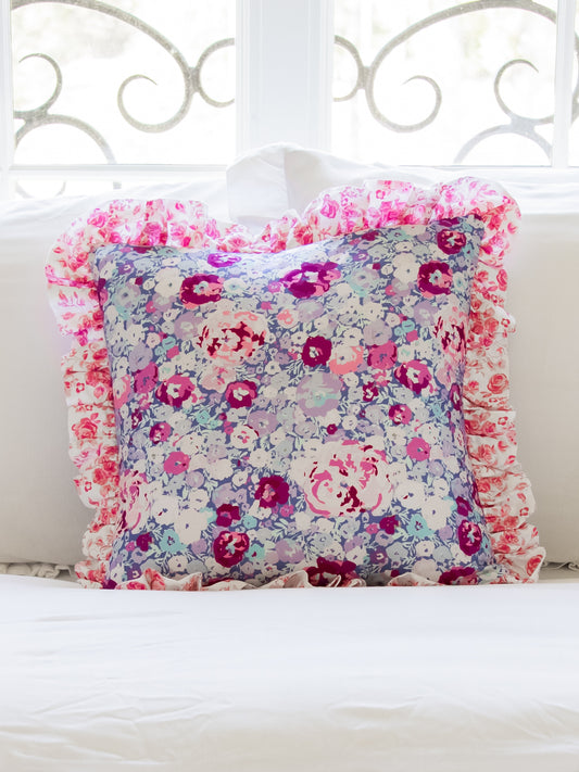 16 x 16 Pillow Cover - Pastel Carnation Mix