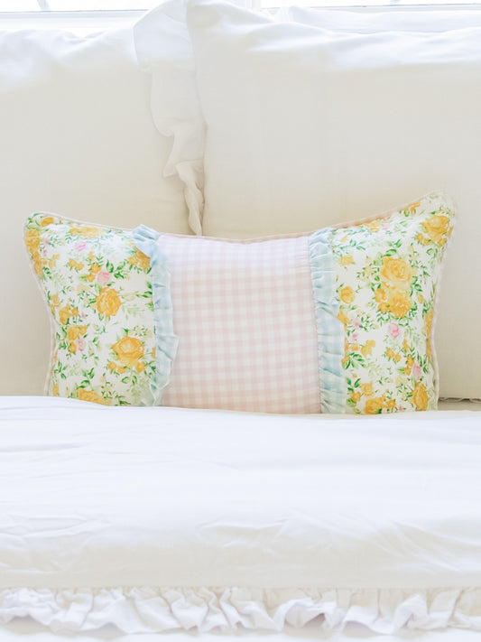 Boudoir Pillow Cover - Elina Gingham