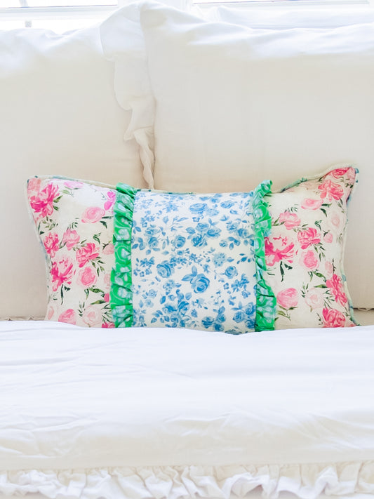 Boudoir Pillow Cover - Wild Rose Mix