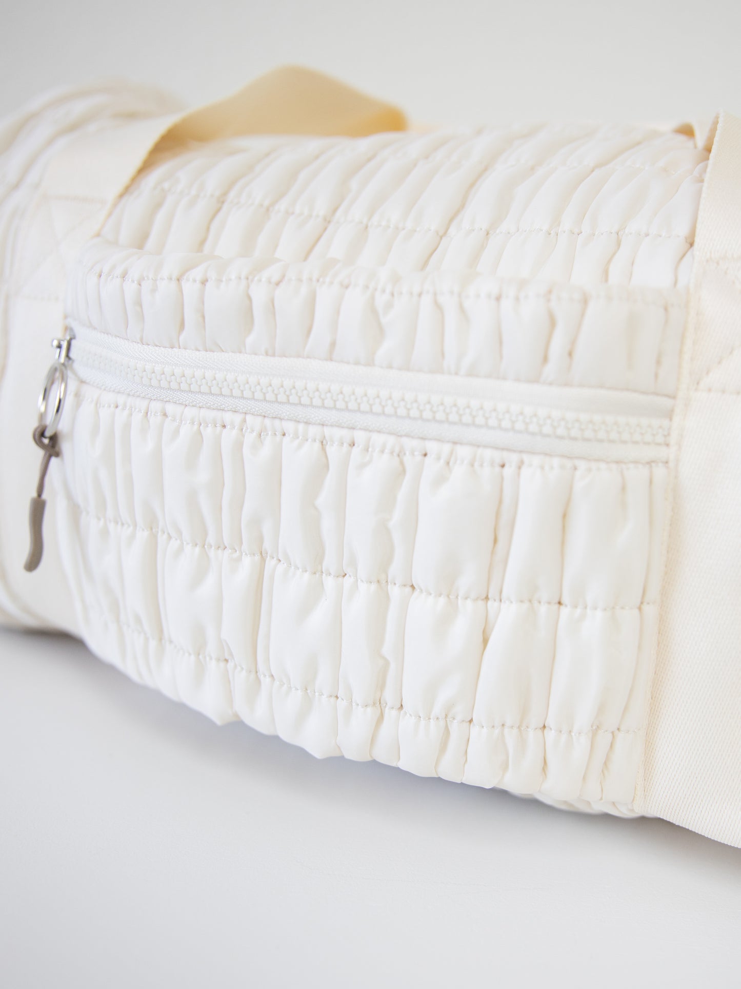 Puffer Duffle - Cream