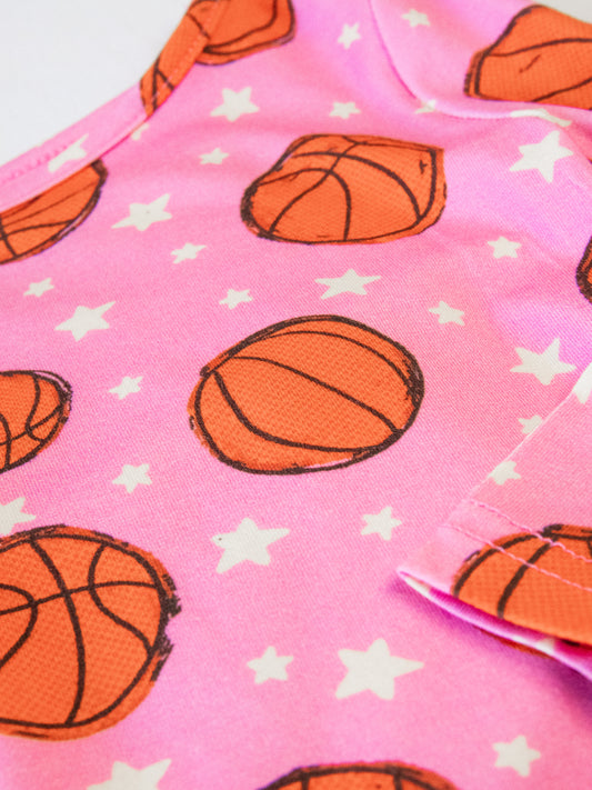 Cloud Fitted Pajamas - Basketball Allstars