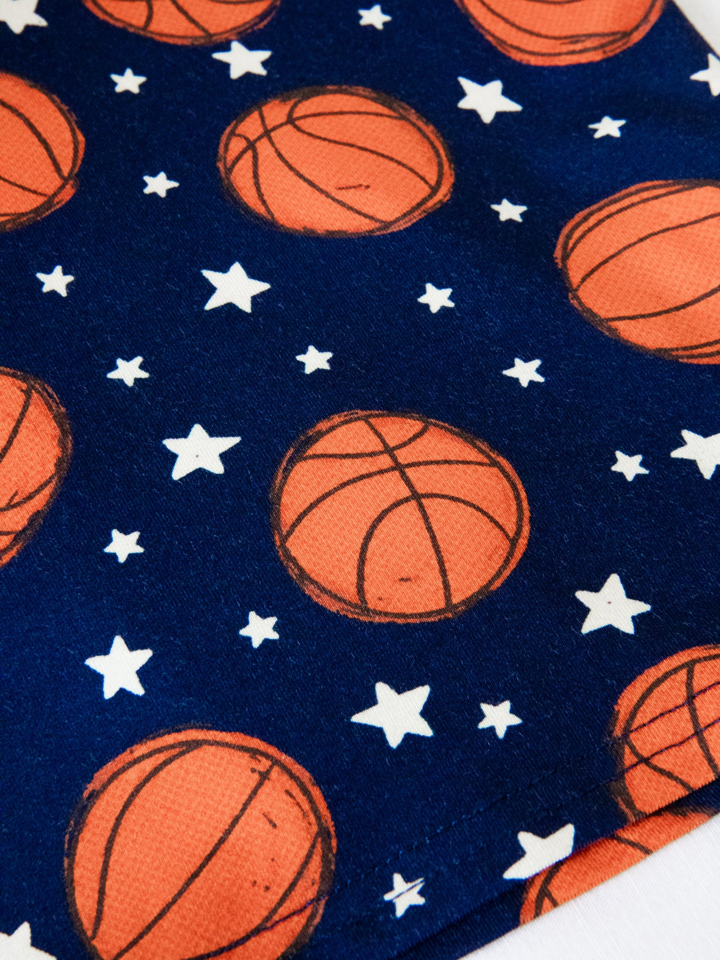 Cloud Short Set Pajamas - Basketball Allstars Navy