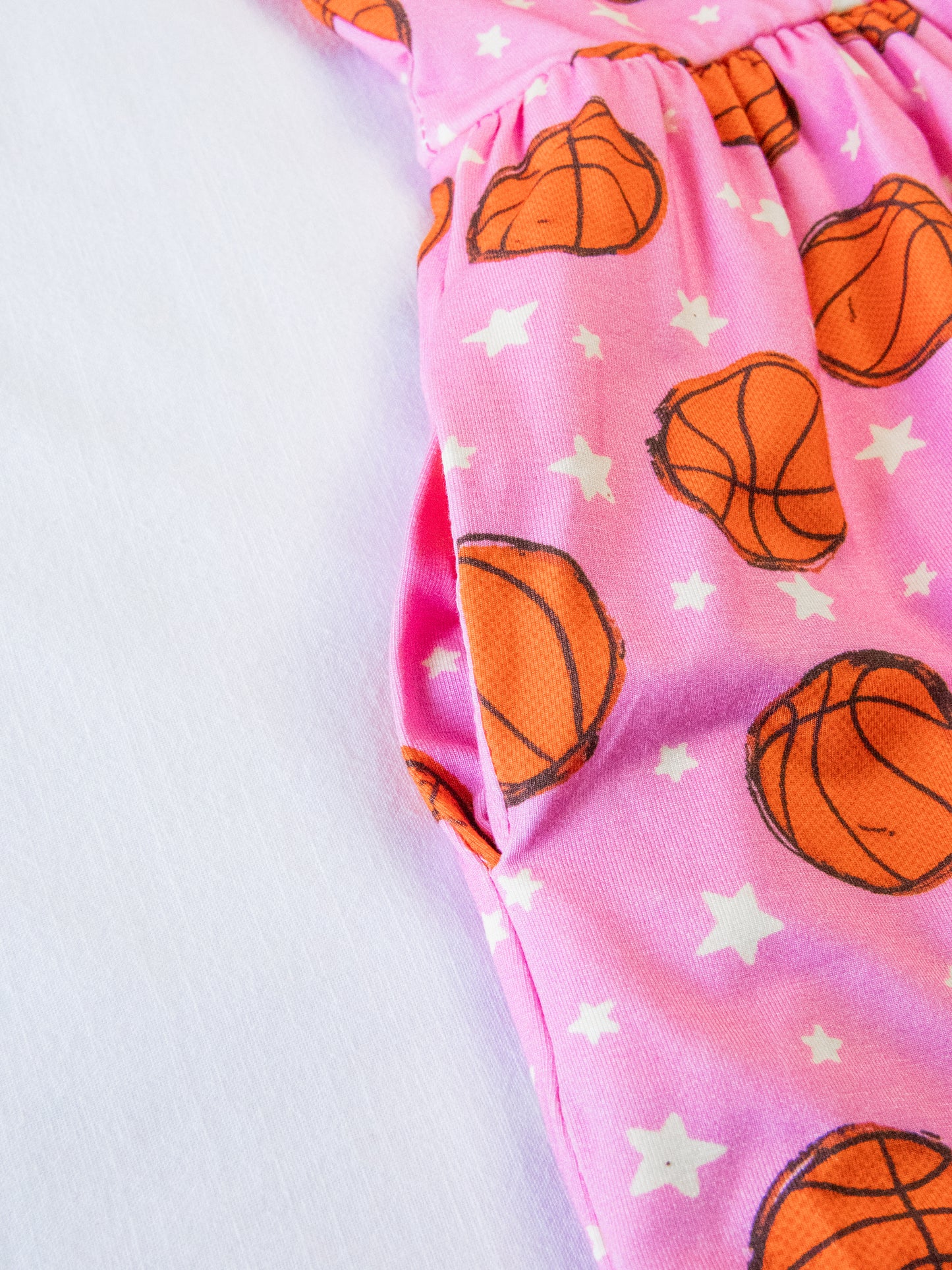 Short Leggy Romper - Basketball Allstars