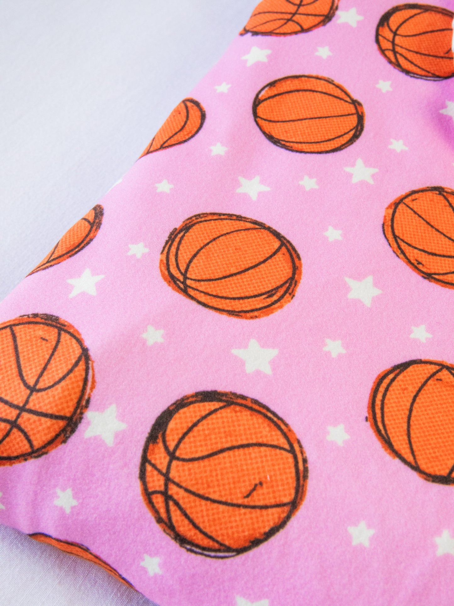 Dreamer Ruffled Blanket - Basketball Allstars