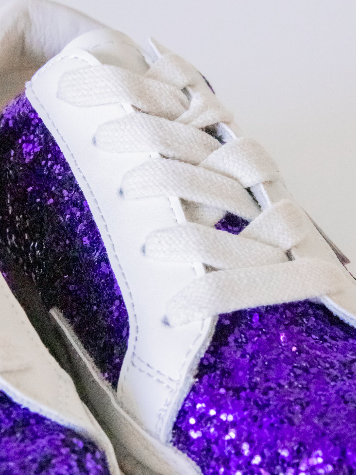 SweetHoney Sneakers - Purple Sparkle