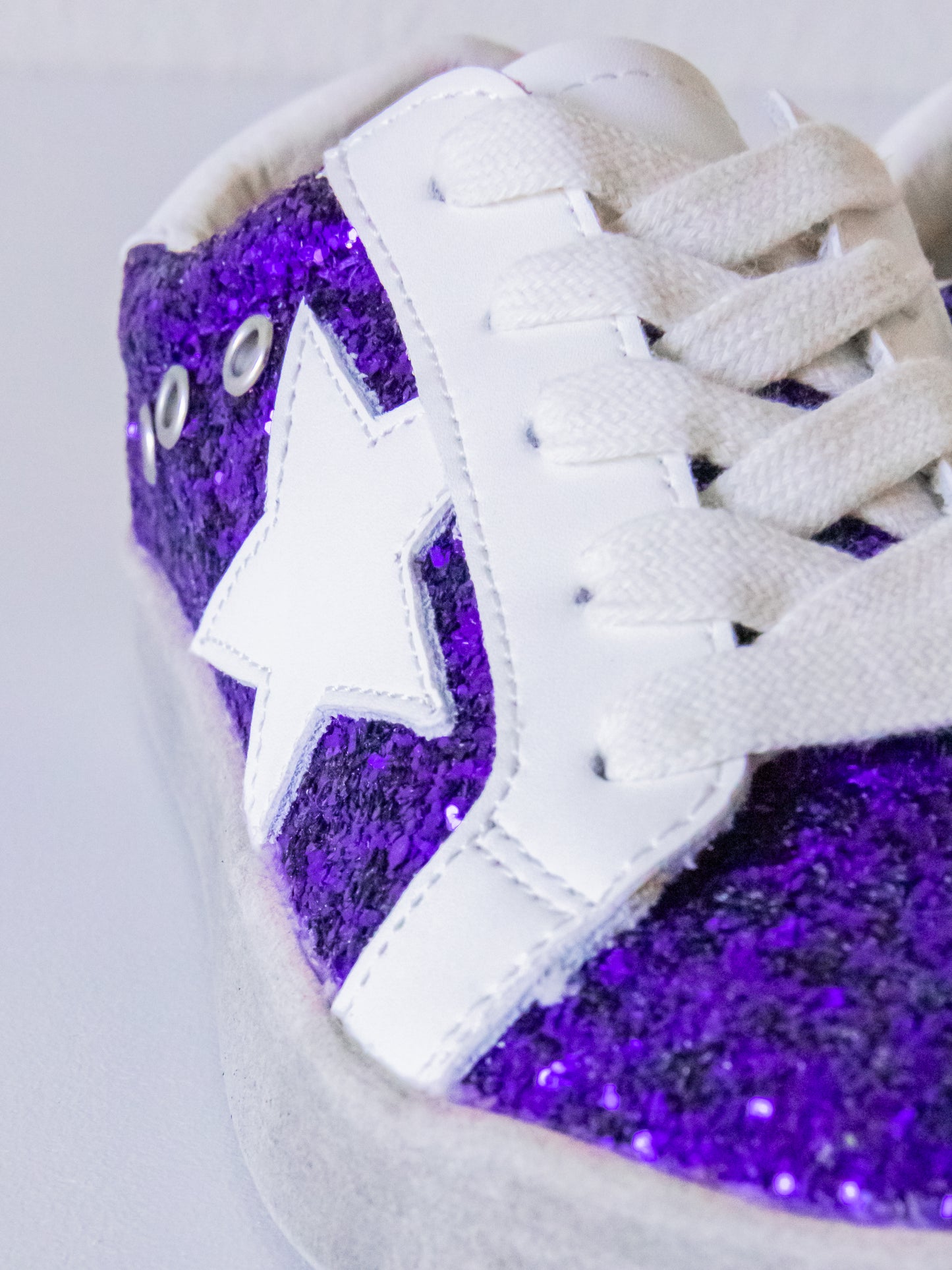 SweetHoney Sneakers - Purple Sparkle