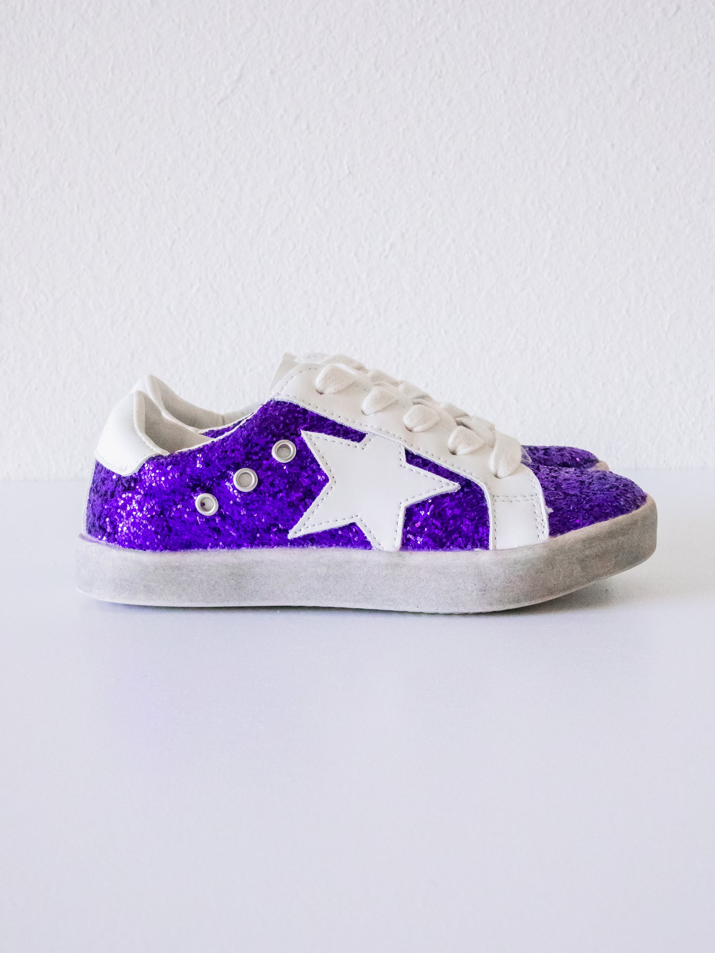 SweetHoney Sneakers - Purple Sparkle