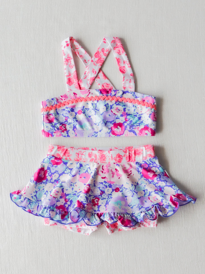 2 Piece Girls Swim Suit