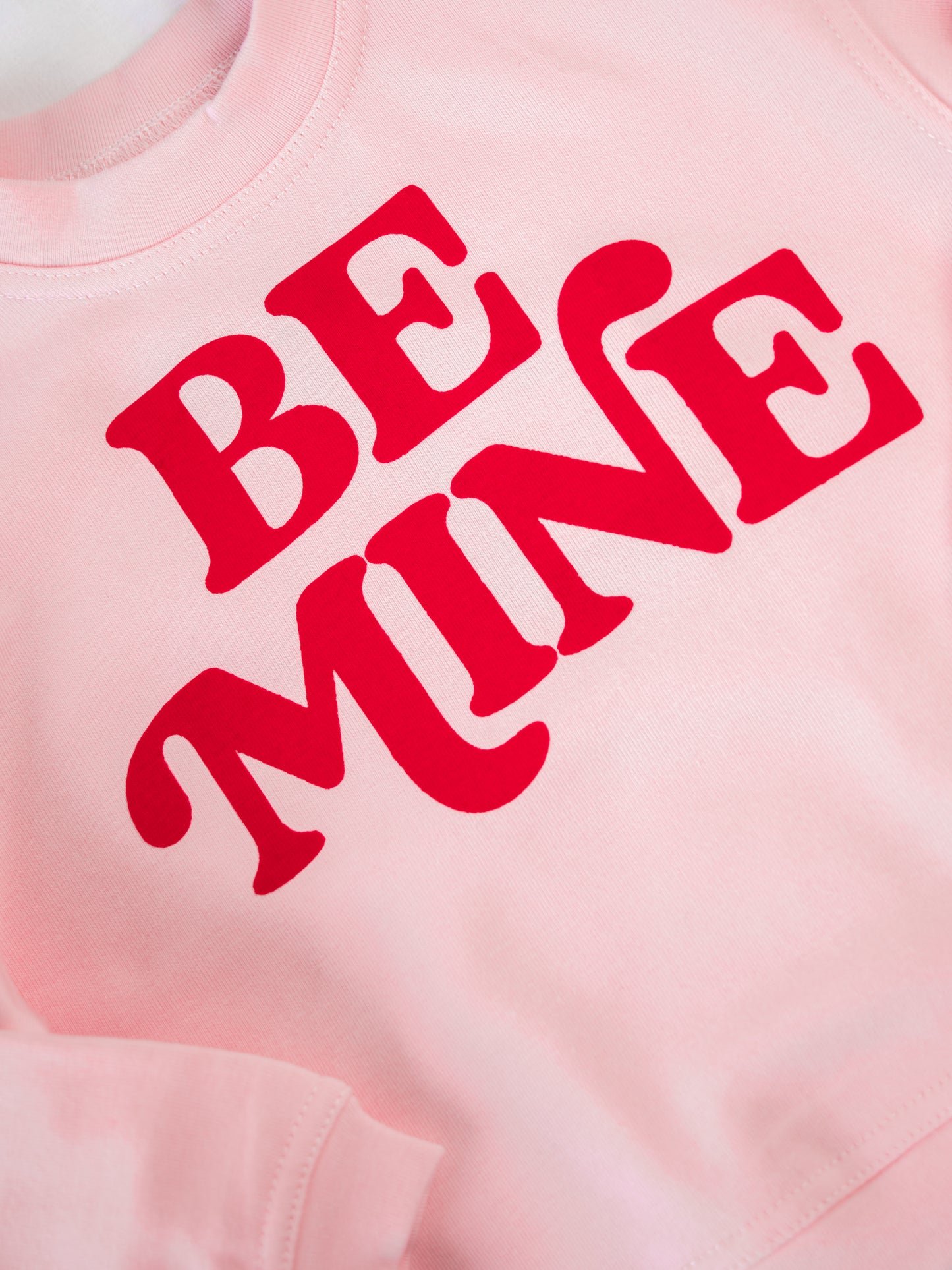 Warm Knit Sweatshirt - Be Mine Pink