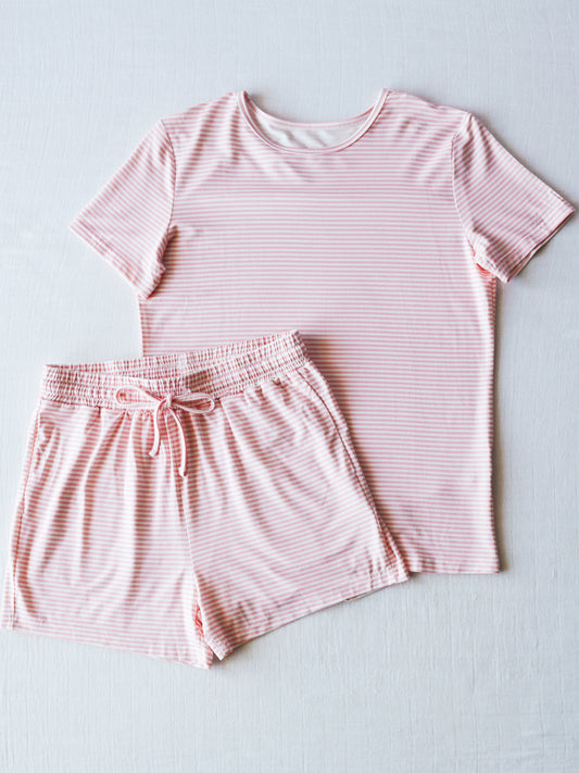 Women's Cloud Pajamas - Little Pink Stripes