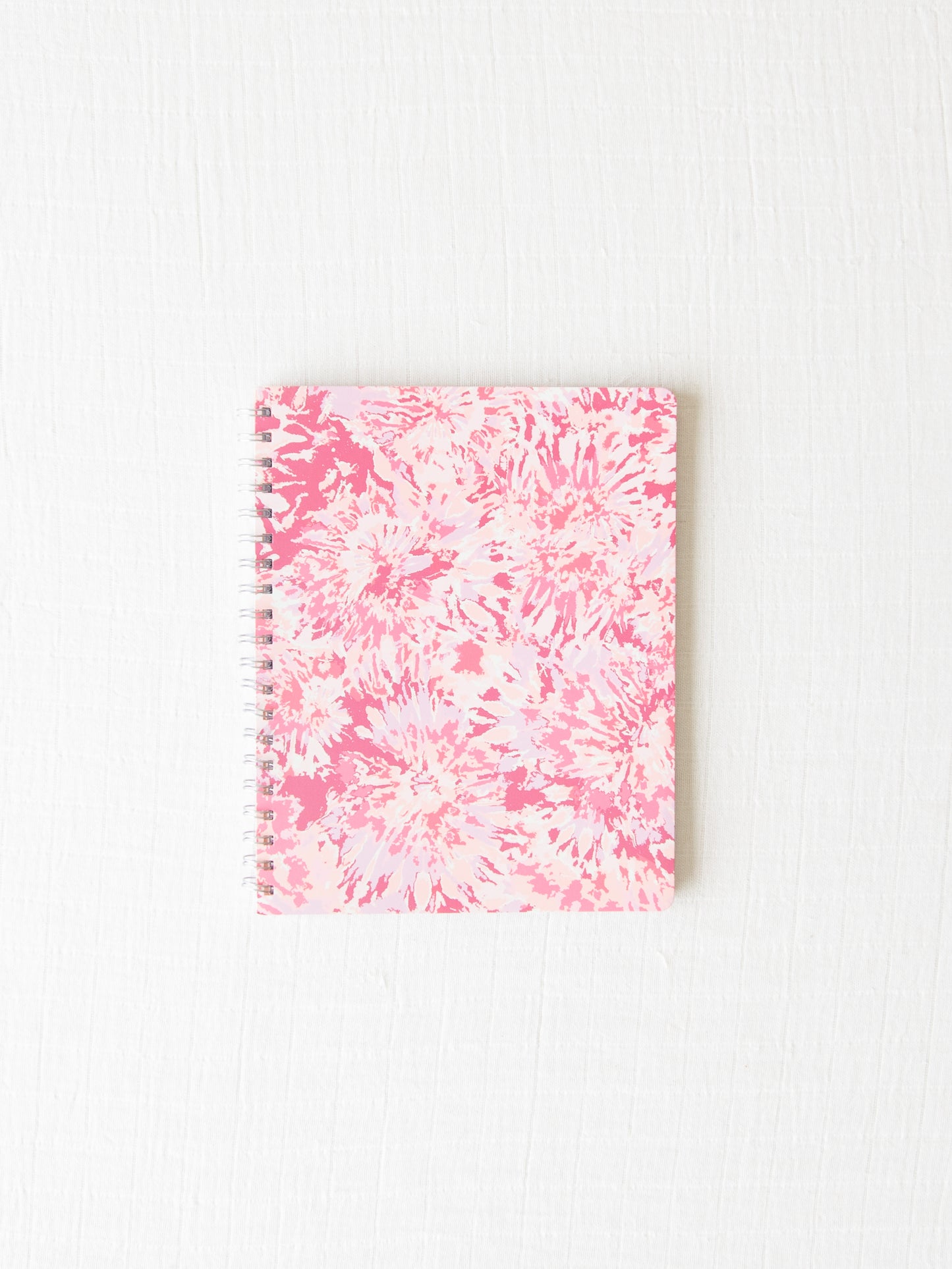 Spiral Notebook - Pink Tie Dye
