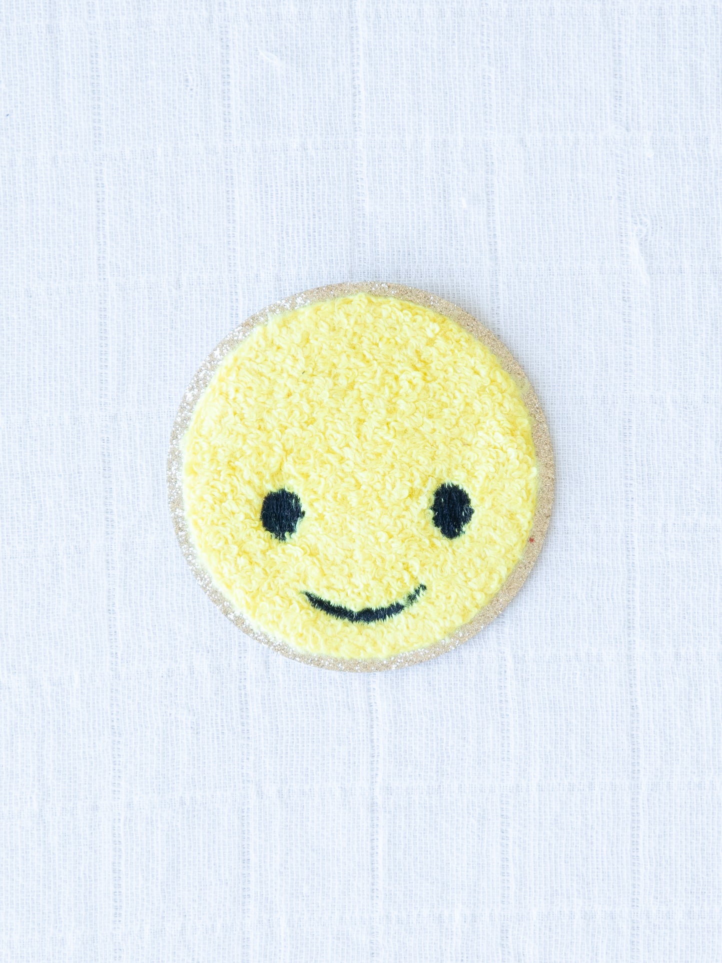 Happy Patch - Yellow Smiley Face
