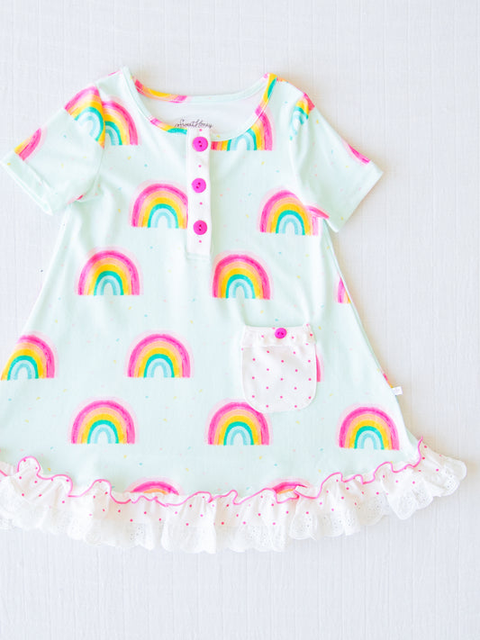 Everyday Play Dress - Candy Rainbows