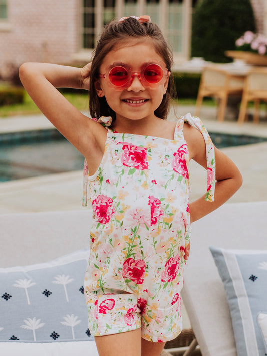 Tilly Romper - Flower Girl