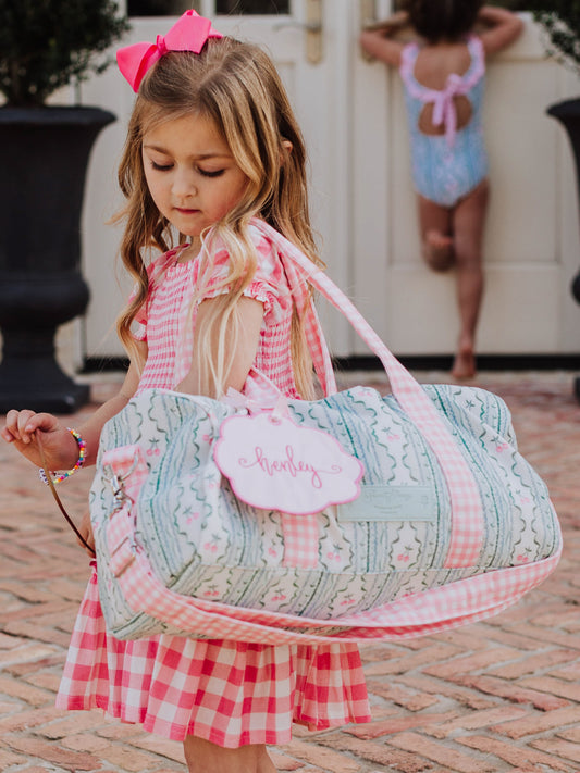 Everyday Duffle - Cherry Gingham