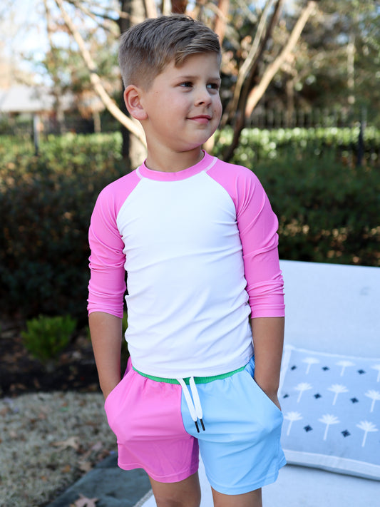 Boy's Swim Set - Cotton Candy Popsicle