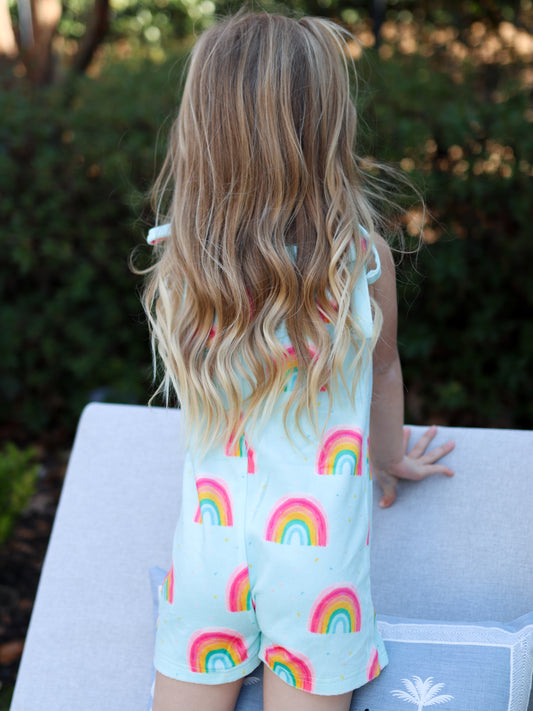 Tilly Romper - Candy Rainbows