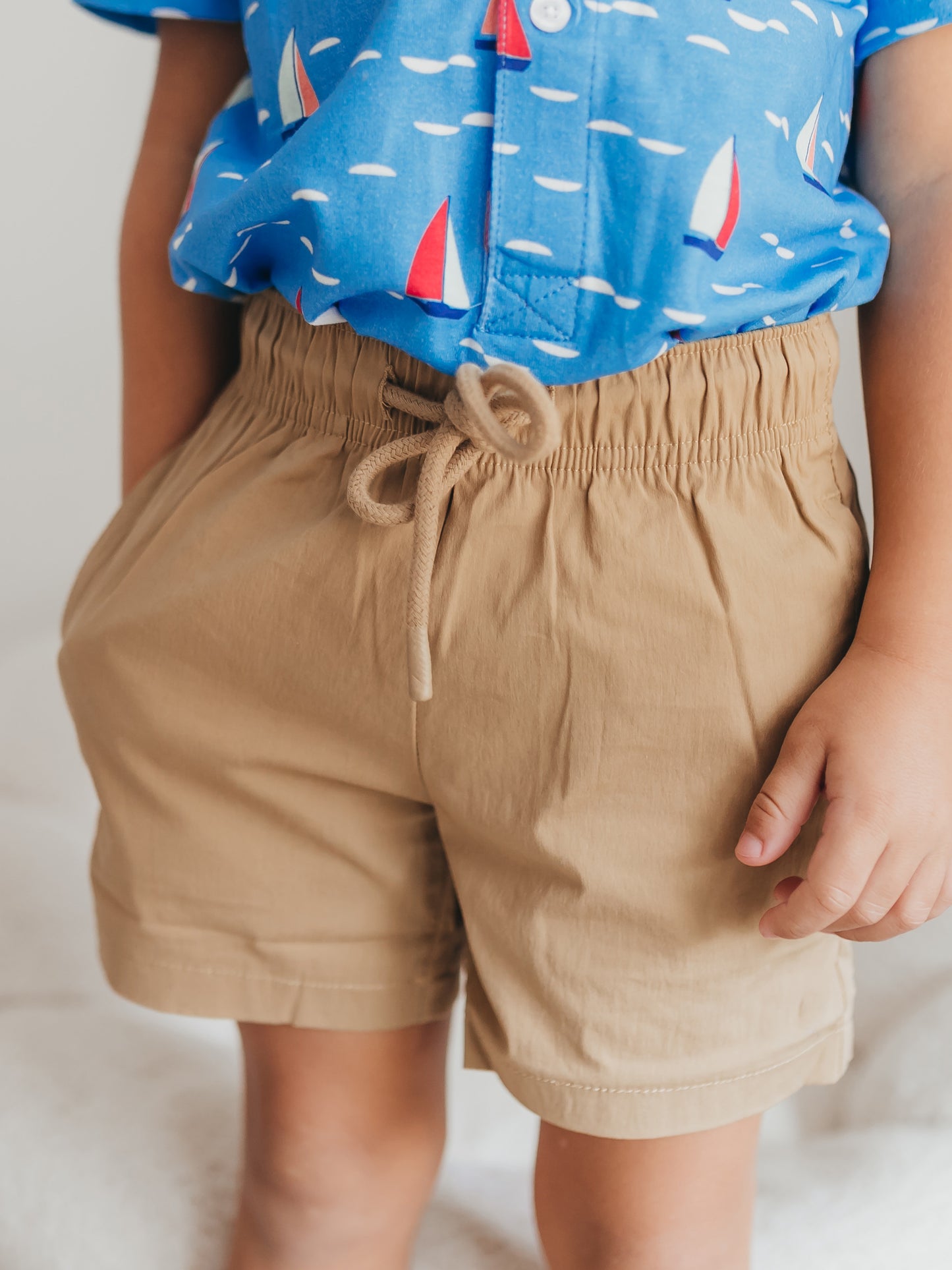 Boy's Shorts - Khaki