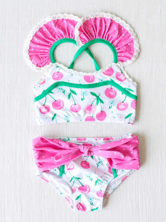 Retro Tankini - Sweet Cherries