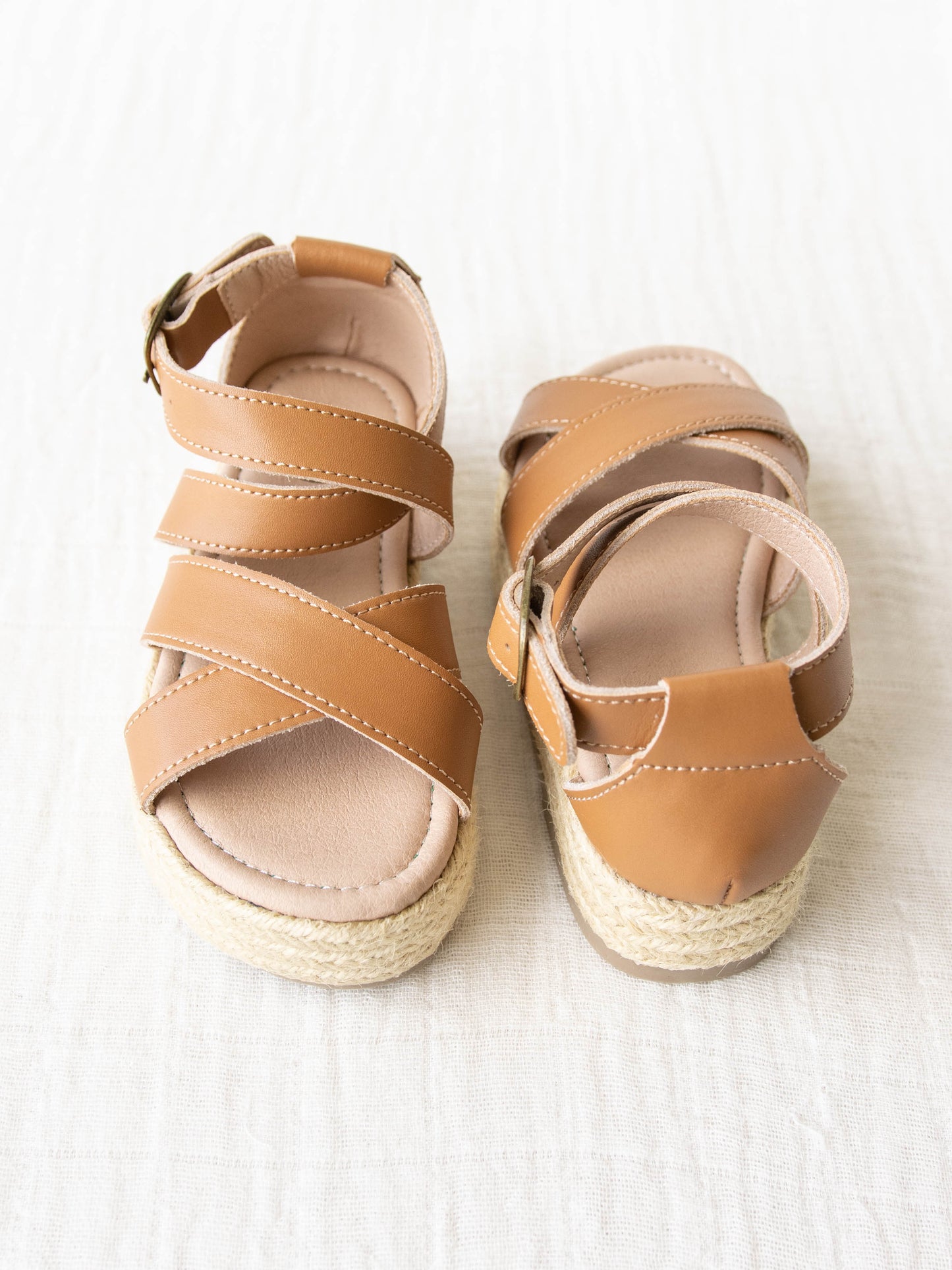 Platform Sandals – Brown