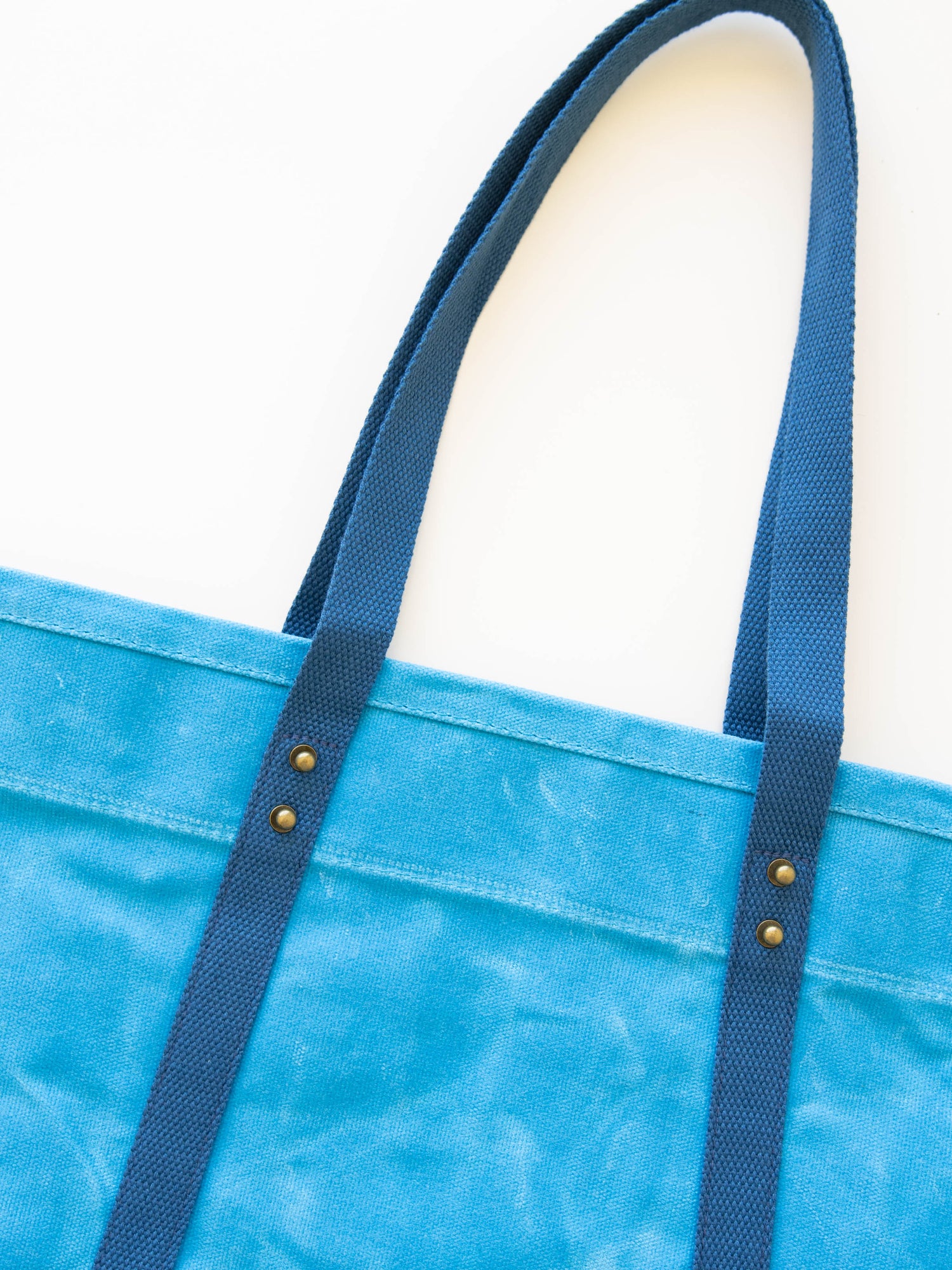 Customizable Canvas Tote - Cool Blue - SweetHoney Clothing