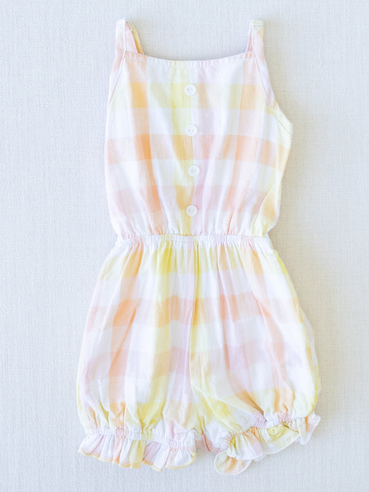 Easy Day Romper - Creamsicle