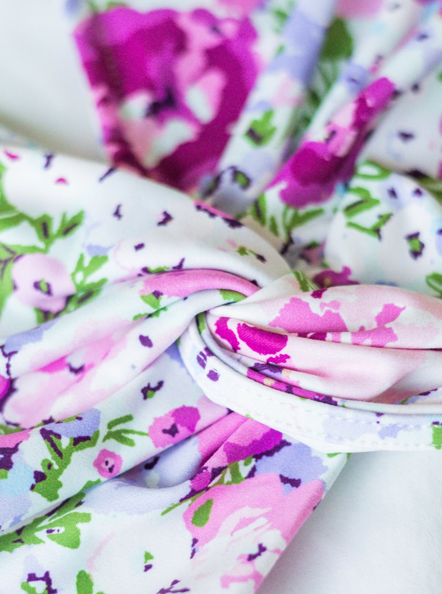 Tennis Dress - Violet Carnations