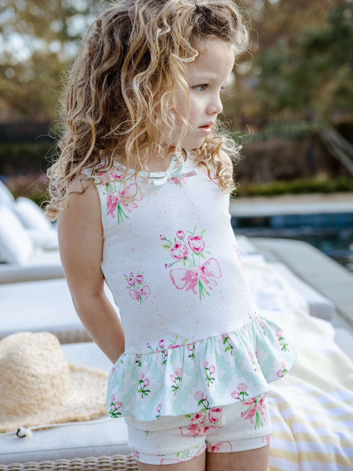 Peplum Set - Sweetheart Petit Four - SweetHoney Clothing