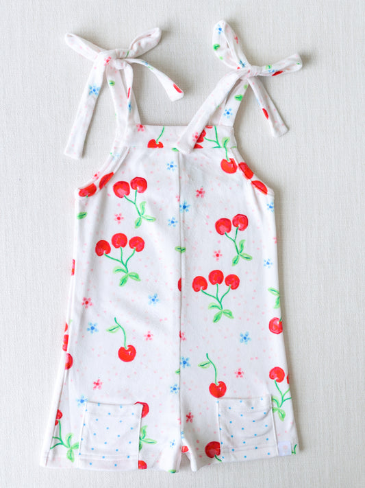 Tilly Romper - All American Cherry Pie