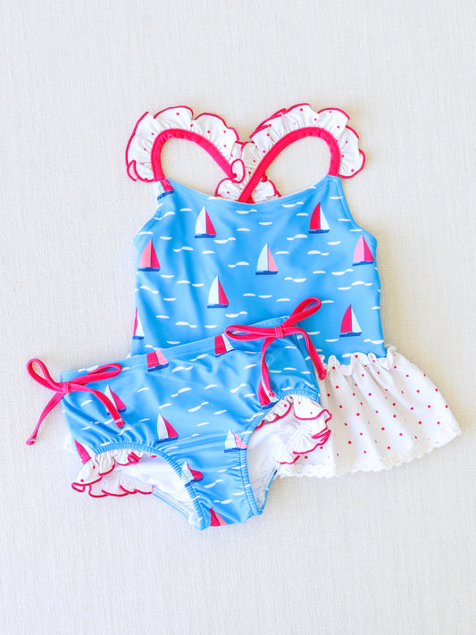 Maddi Tankini - Sail the Ocean Blue