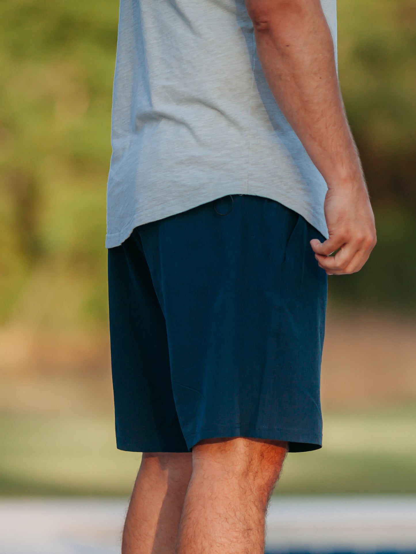 Men's Everyday Lined Trunks - Navy Solid