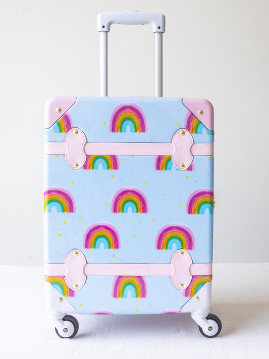 Lennon Traveling Luggage - Candy Rainbows