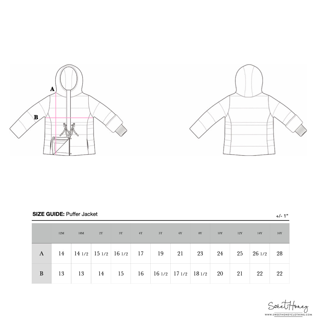 Puffer Jacket - Rose Mist