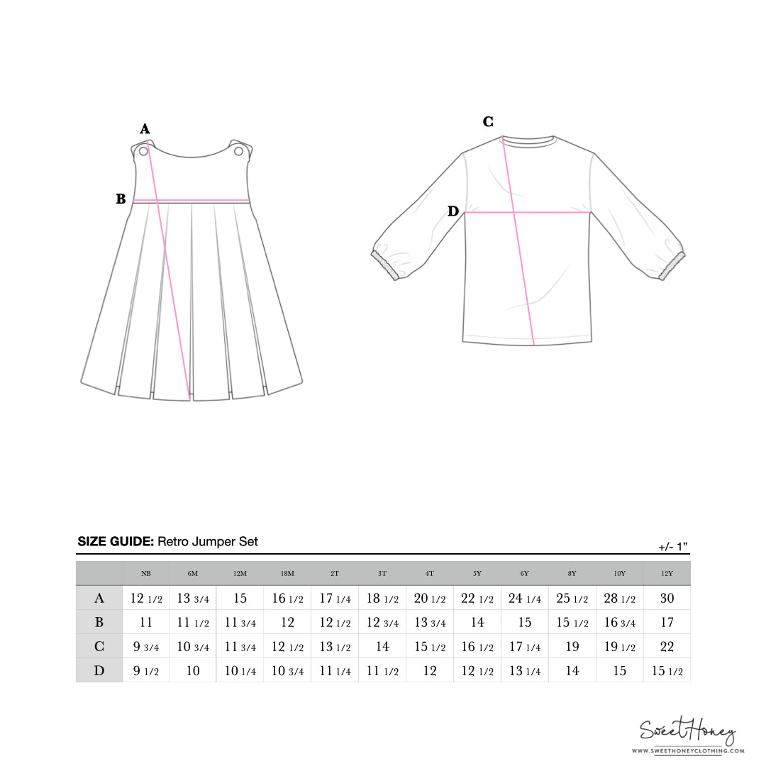 Retro Jumper Set - Merry and Bright