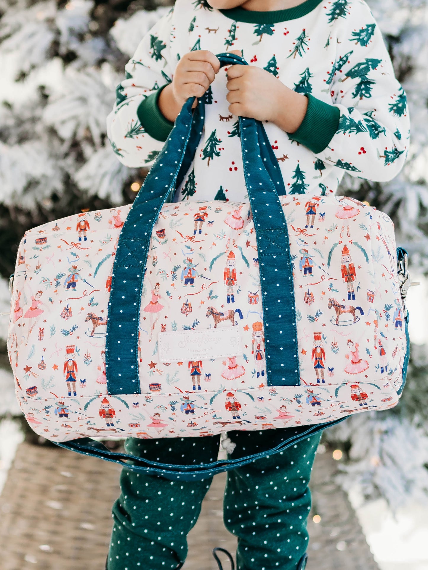 Everyday Duffle - Vintage Christmas Toys